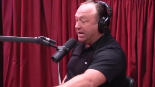 Alex Jones GIVES HEAD TO JOE ROGAN during the podcast