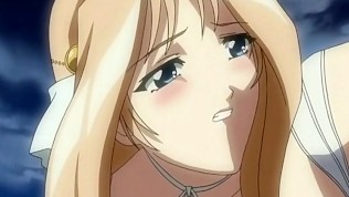 Anime chick gets jizz on her booty