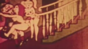 Busty vintage babe is horny as fuck