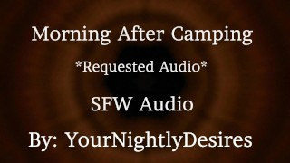 Camping With Your Dorky Boyfriend [SFW] [Request] [Cuddling] [Kissing] [Wholesome]