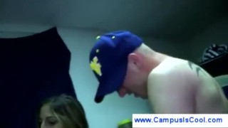 College Party turns into fucking my Crush