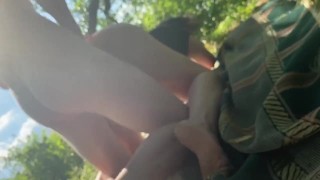 Русский минет, Анал, вагина, на природе