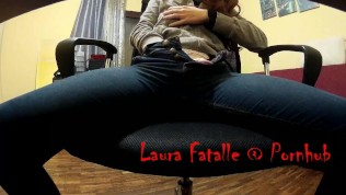 Daughter caught masturbating while watching porn spy cam – Laura Fatalle