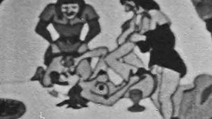 Dirty vintage cartoon