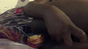 Fat pussy gets Double penetration