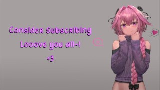 Femboy Crossdresser Teases With A Vibrator