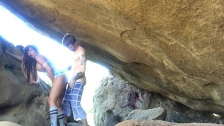 Fuck her like a caveman while she bounces on this dick