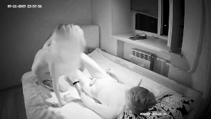 Hard Fuck Chubby Stepsister in Night Vision HiddenCam