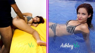 Hard Fuck in a Bikini Swimsuit – Ashley Ve