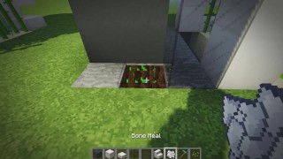 How to build a small modern home on minecraft