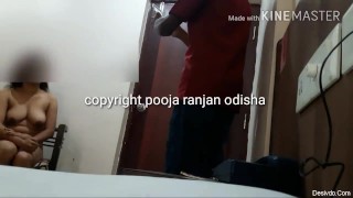 indian wife showing naked body to room service boy