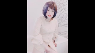 Japanese Lady boy cum