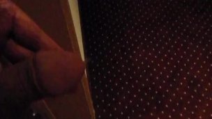 Me pissing indoors soaking stuff with uncut virgin teen dick