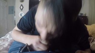 Mexican slut comes to get the pipe in the mouth!