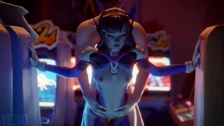 Overwatch – D.va fucked doggy style (7 mins)