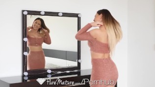 PUREMATURE Mature Cherie Deville Loves Being Fucked In Both Holes