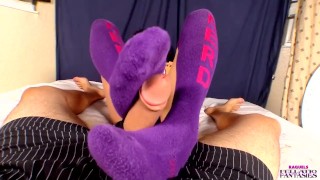 Purple sockjob