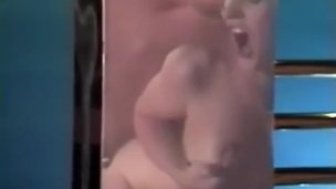 Retro blonde shocking and fuck skills