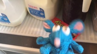 Rick Astley spots a rat