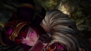 skyrim red Dragon Queen Alexstrasza troll sex