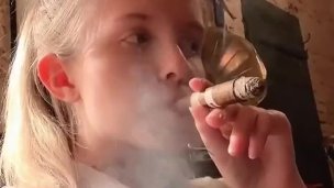 Smoking hot cigar smoking compilation! Just wow!