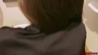 Sucked Dick On The First Date In Restaurant’s Toilet – Natalissa