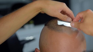 the sounds of a head shave