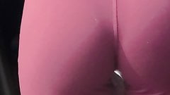 Tight ass at carwash