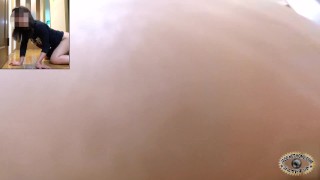 Young Sister Got Creampie Dildo