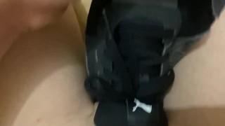 After hard gym session my dick is getting mastrubation