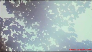 Alice watches in wonder as the Tweedles fantasy fuck