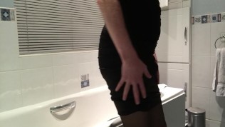 Amateur Sissy in a Fancy Dress