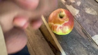 Apple masturbate homless guy