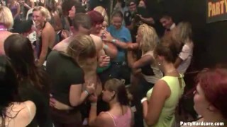 Average girls let loose with male strippers and end up fucking (PH31)