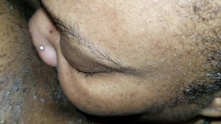 BBW Cougar sucks young phat clit