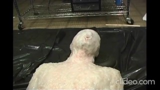 Bondage mummified silicone