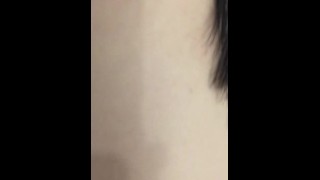 Chinese and Korean mixed-race beauty and boyfriend passion fuck self-timer