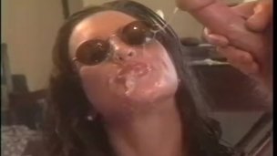 Classic brunettes anal dildo fun