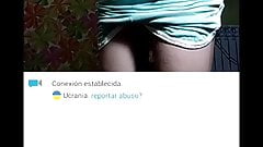 Cute skinny Ukrainian showing tits and perfect ass