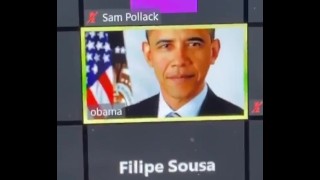 E-girl bitch shows some action in a zoom meeting