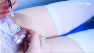 猫伪娘 银粉 Silver dust