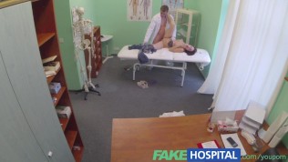 FakeHospital Doctor gets balls deep with bisexual patient whilst boyfriend waits outside