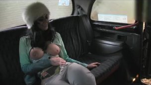 FakeTaxi – Horny stunner enjoys anal sex