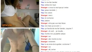 From France with love – Skinny french teen gets super horny on Omegle