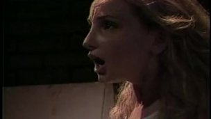 Hot blonde fucking a dick