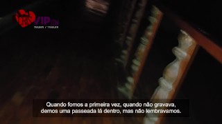 Hotwife with cuckold husband in the cinema – Cristina Almeida