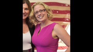 Jerk-off to Kyrsten Sinema