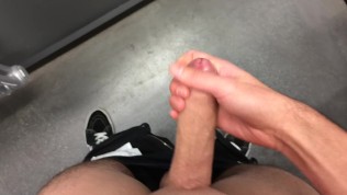 jerking off and cumshot