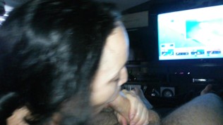 MILF DEEPTHROATING COCK AND SWALLOWING CUM