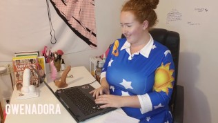 Mrs. Frizzle teaches you sex-ed, gives you jerk off instructions